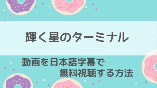 輝く星のターミナル動画無料