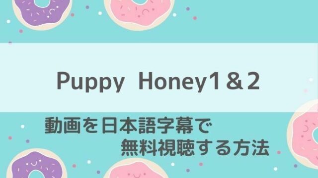 PuppyHoney1&2日本語字幕配信