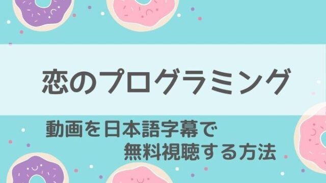 恋のプログラミングネットフリックス