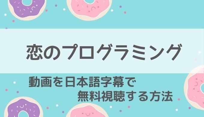 恋のプログラミングネットフリックス