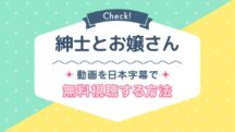 紳士とお嬢さんはNetflixで見れる？韓国ドラマを1話～最終回まで無料動画配信で見る方法も